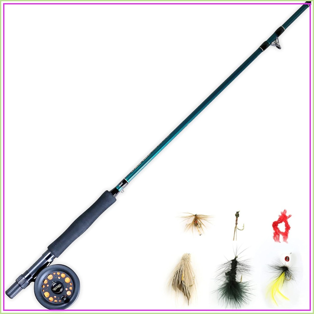 Fly Reel - Complete Fly Fishing Kit - 8ft