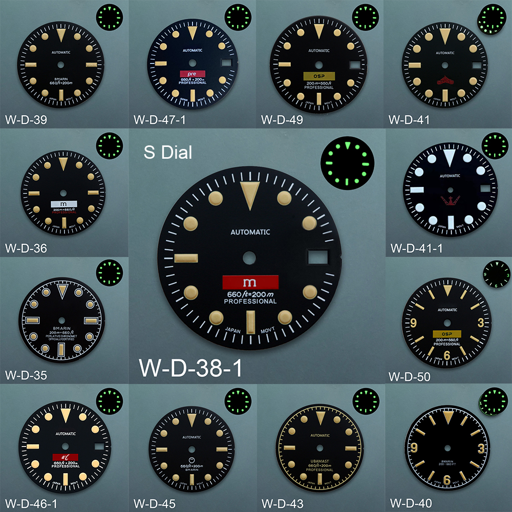Reel Case - 28.5mm S Logo Retro SKX 007