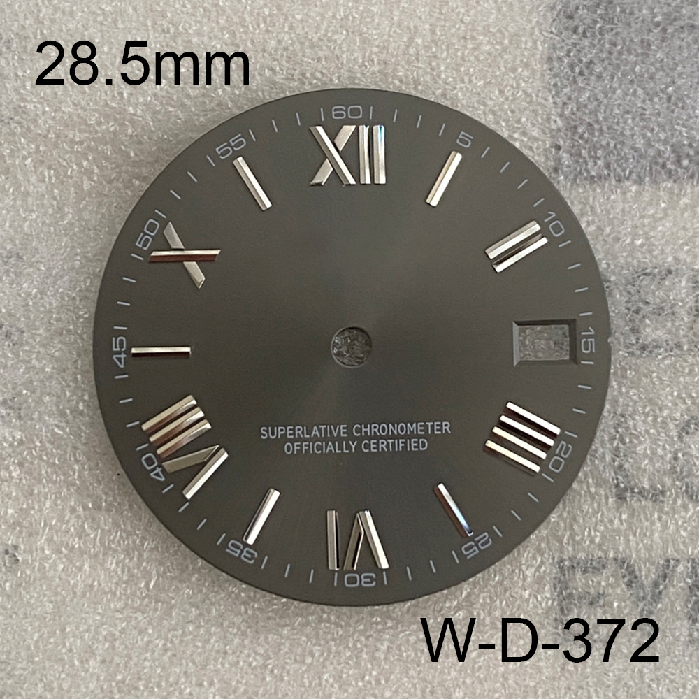 28.5mm S Logo Rome Dial Fit NH - مراجعة Reel Case وسعره