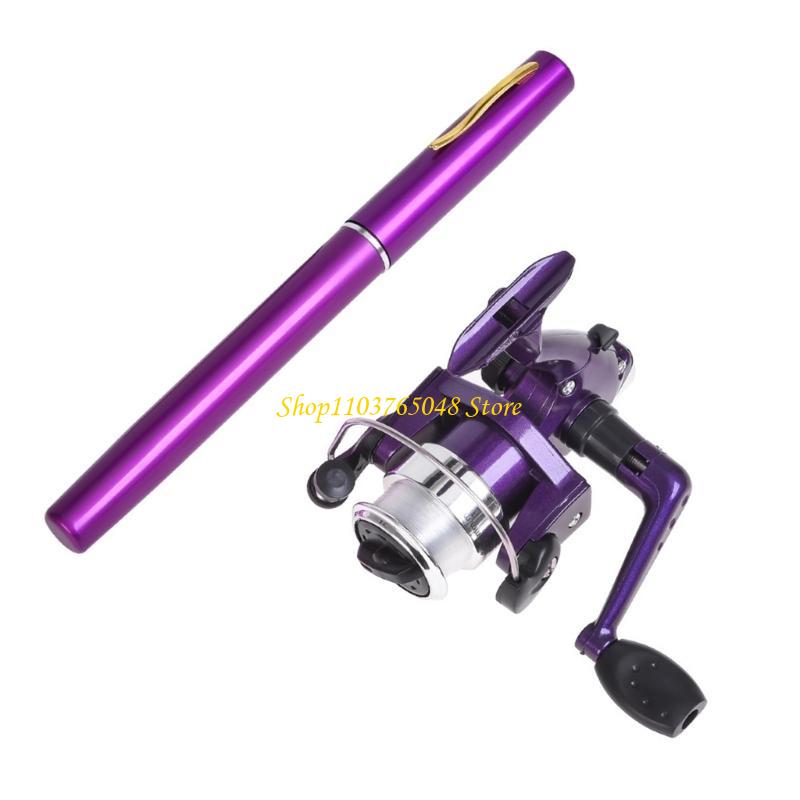 R53E Mini Pen Fishing Rod Set  - مراجعة Ice Fishing Reel وسعره