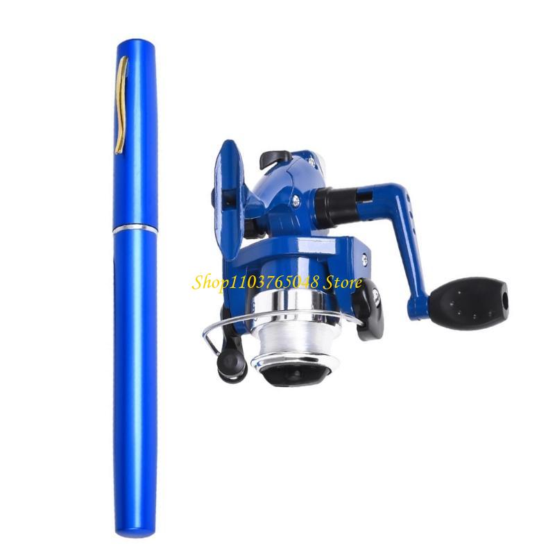 R53E Mini Pen Fishing Rod Set  - مراجعة Ice Fishing Reel وسعره