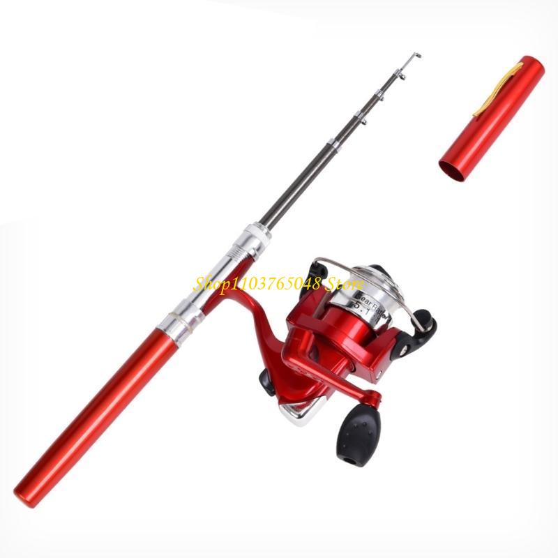R53E Mini Pen Fishing Rod Set  - مراجعة Ice Fishing Reel وسعره