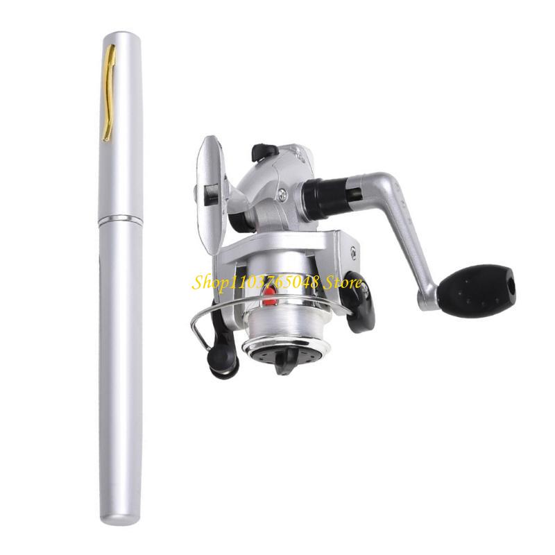 R53E Mini Pen Fishing Rod Set  - مراجعة Ice Fishing Reel وسعره