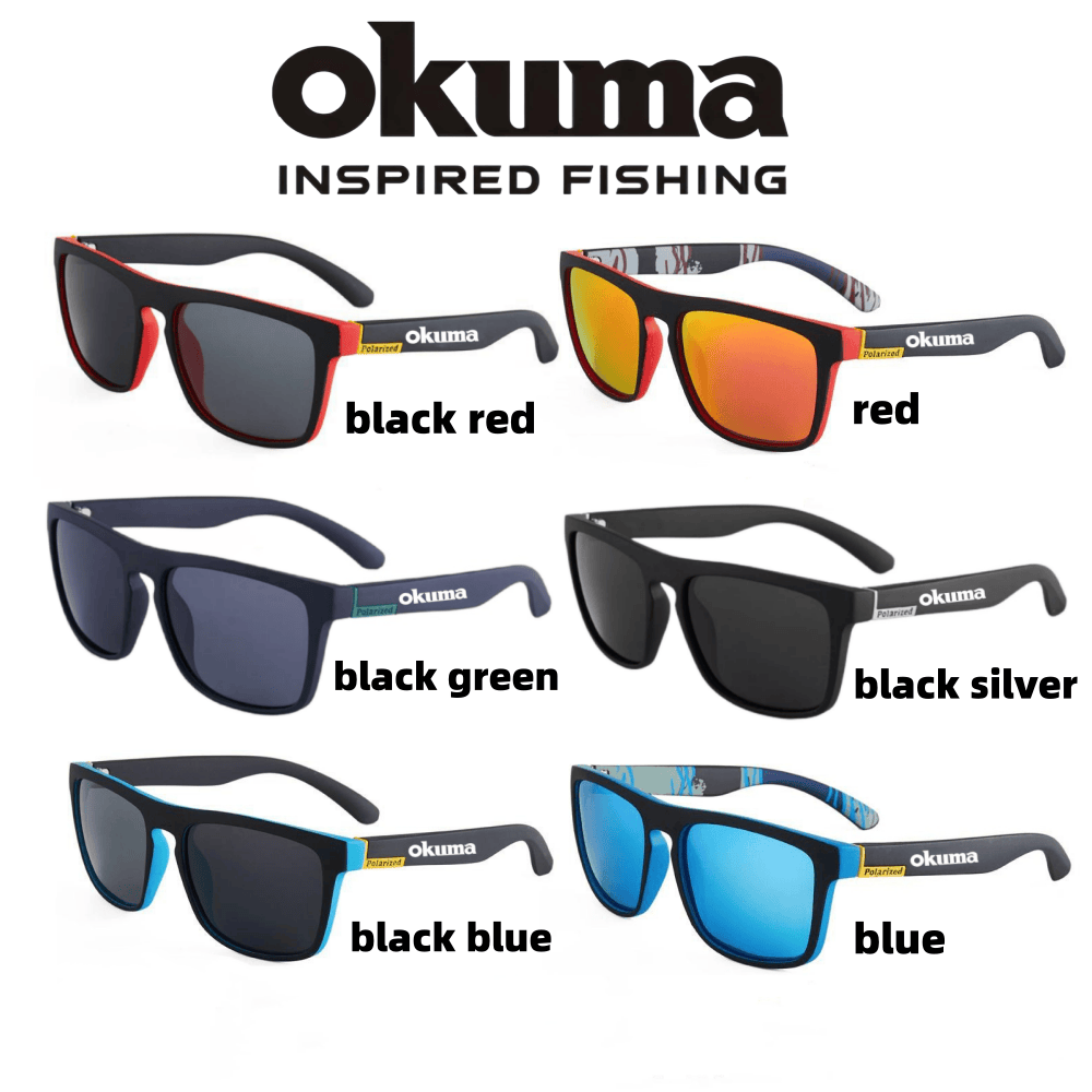 6 colors okuma Polarized Sungl - مراجعة Surf Reel وسعره