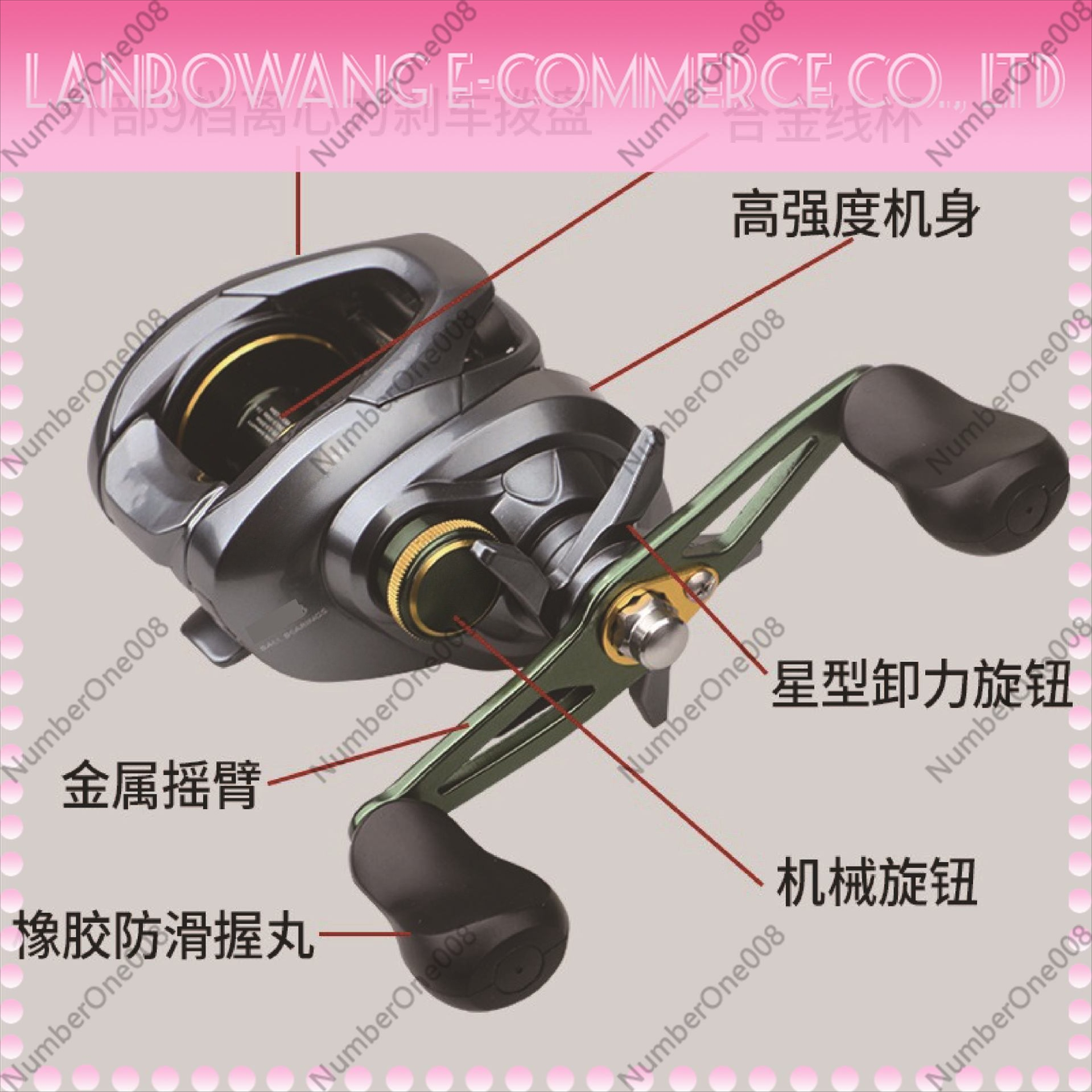 Short Shaft Baitcasting Reel A - مراجعة Baitcasting Reel وسعره