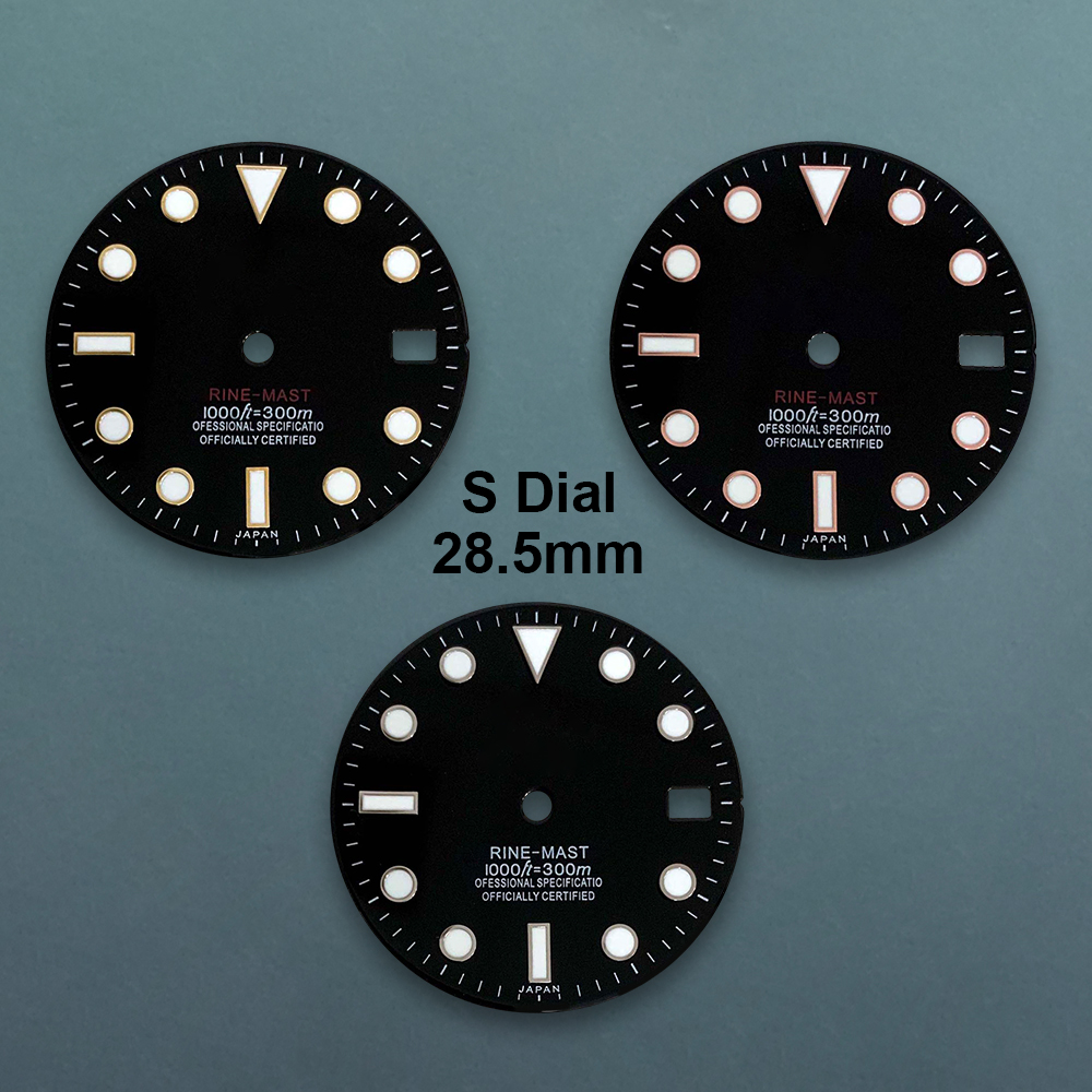 28.5mm S Logo SUB Dive Dial Fi - مراجعة Reel Case وسعره