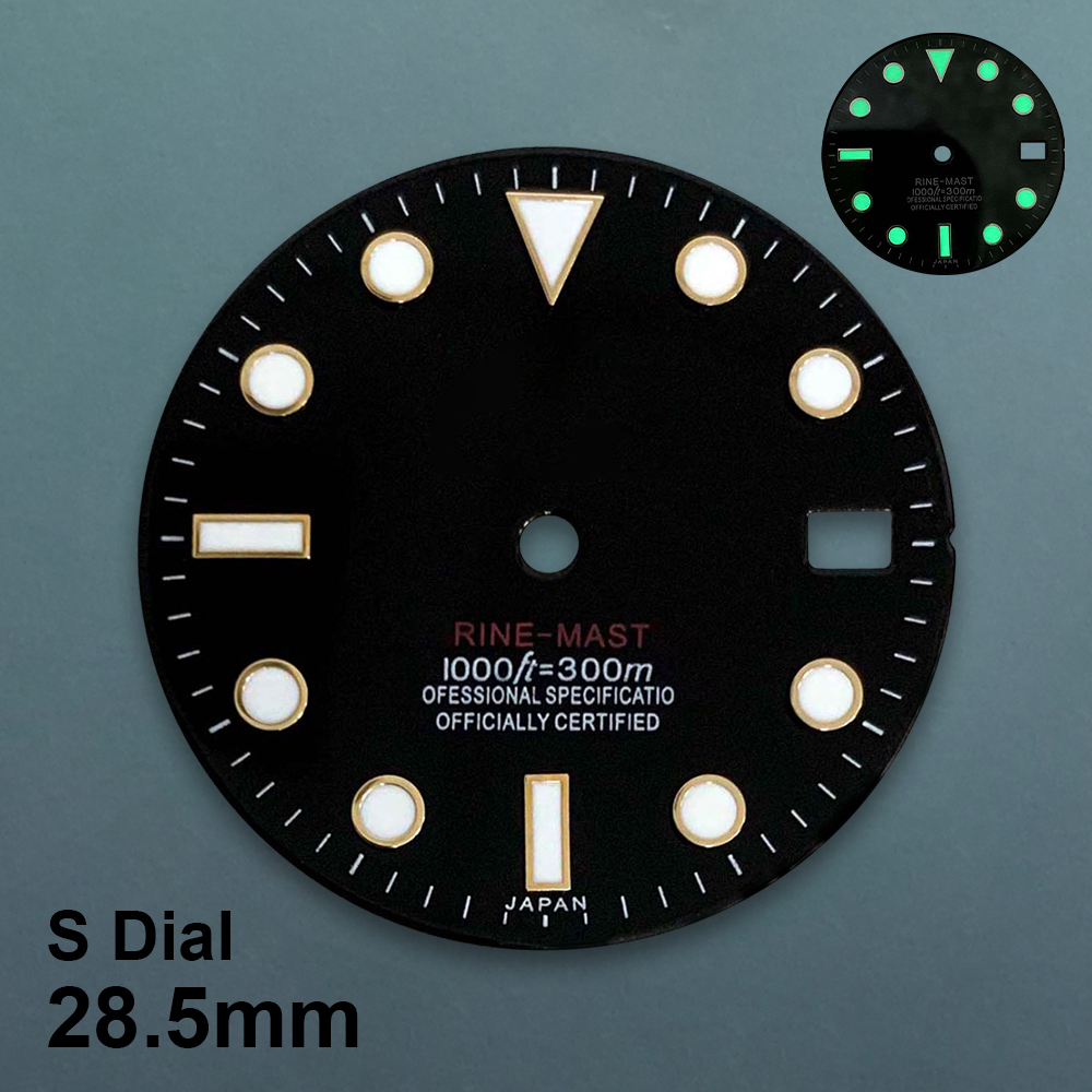 28.5mm S Logo SUB Dive Dial Fi - مراجعة Reel Case وسعره