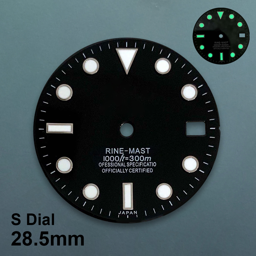 28.5mm S Logo SUB Dive Dial Fi - مراجعة Reel Case وسعره