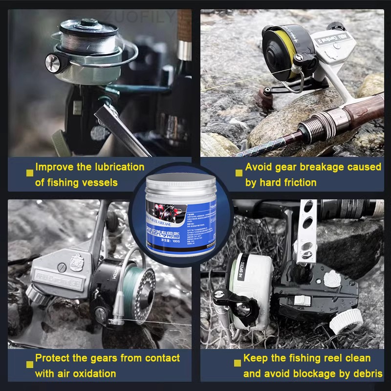 100g Fishing Reel Maintenance  - مراجعة Reel Lubricant وسعره