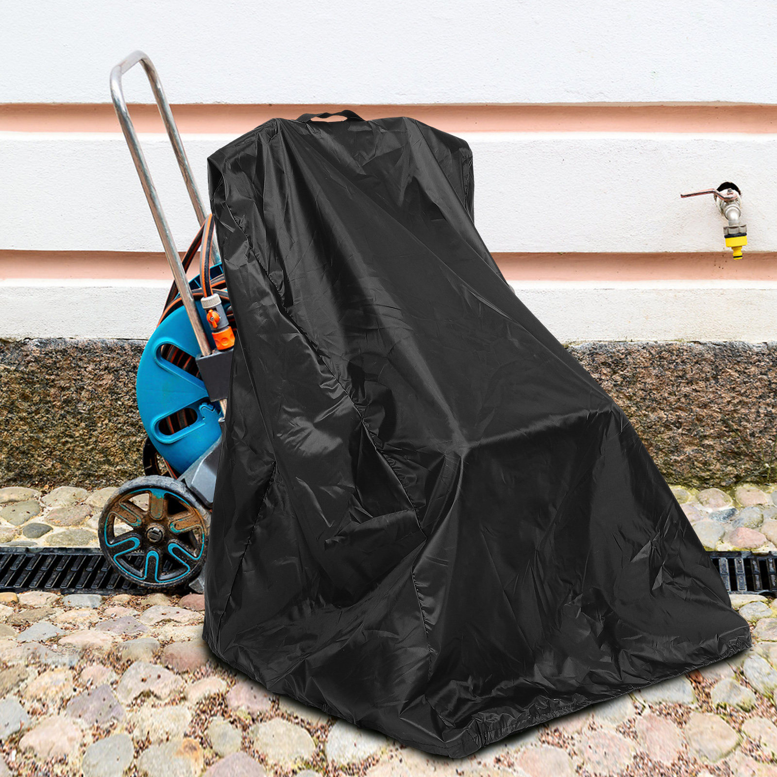 Patio Garden Hose Reel Cart Co - مراجعة Reel Cover وسعره