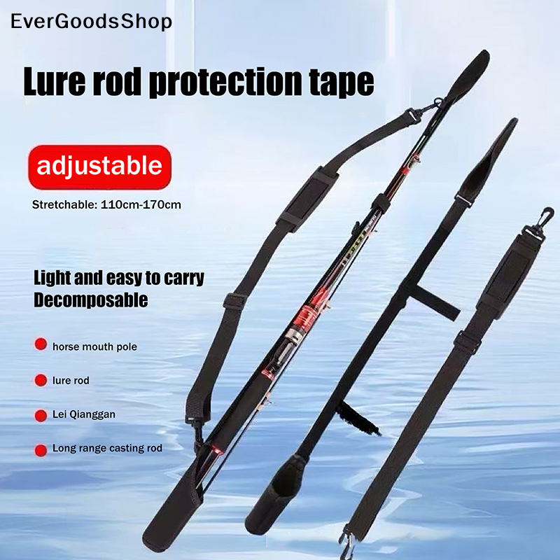 Adjustable Fishing Rod Storage - مراجعة Reel Bag وسعره