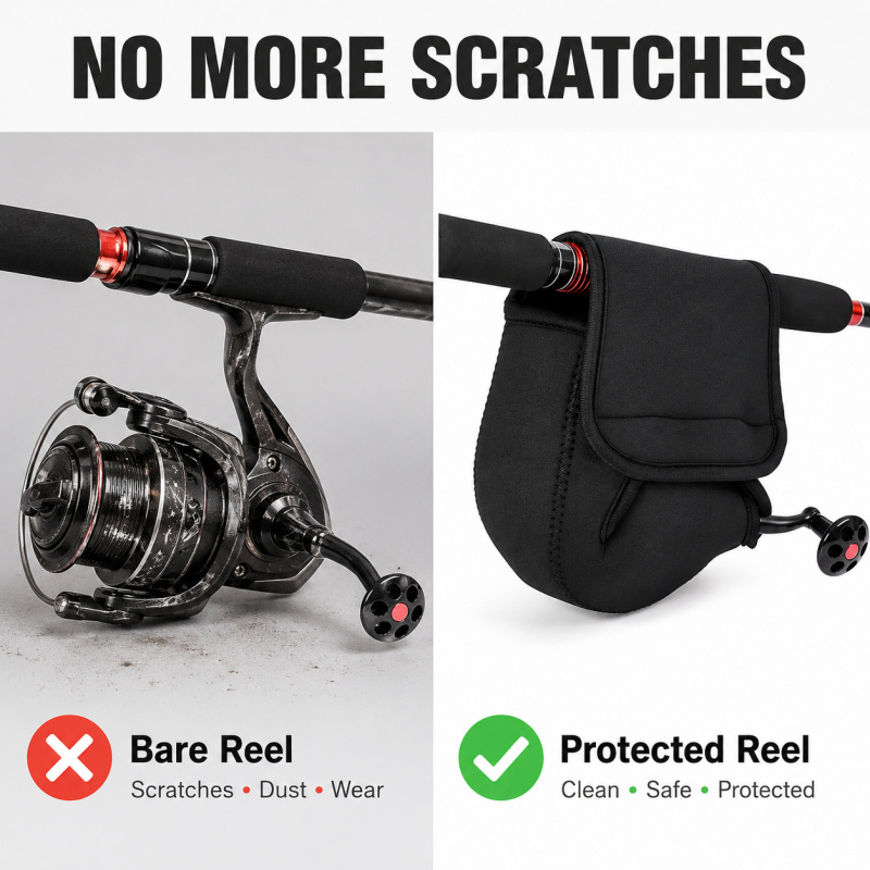 Fishing Reel Cover Protective  - مراجعة Spincast Reel وسعره