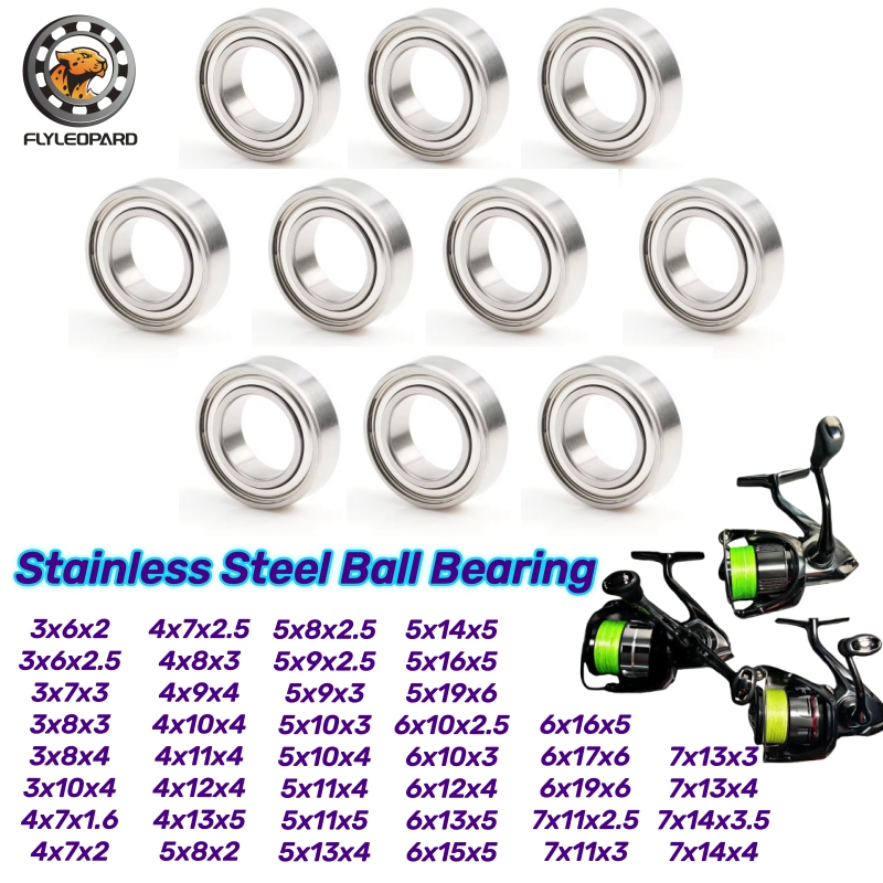 10pcs SMR85ZZ 5x8x2.5mm ABEC-9 - مراجعة Fly Reel وسعره