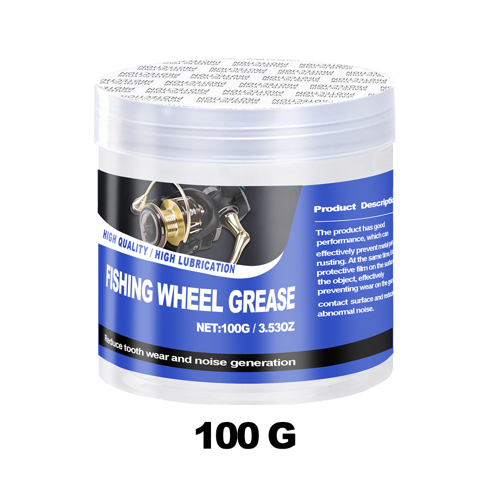 50g /100g Fishing Reel Grease  - مراجعة Reel Lubricant وسعره