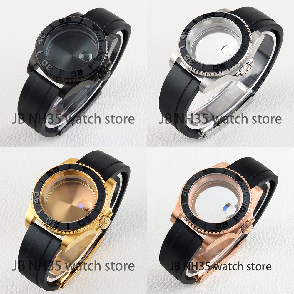 40mm NH35 Case and Rubber Stra - مراجعة Reel Case وسعره