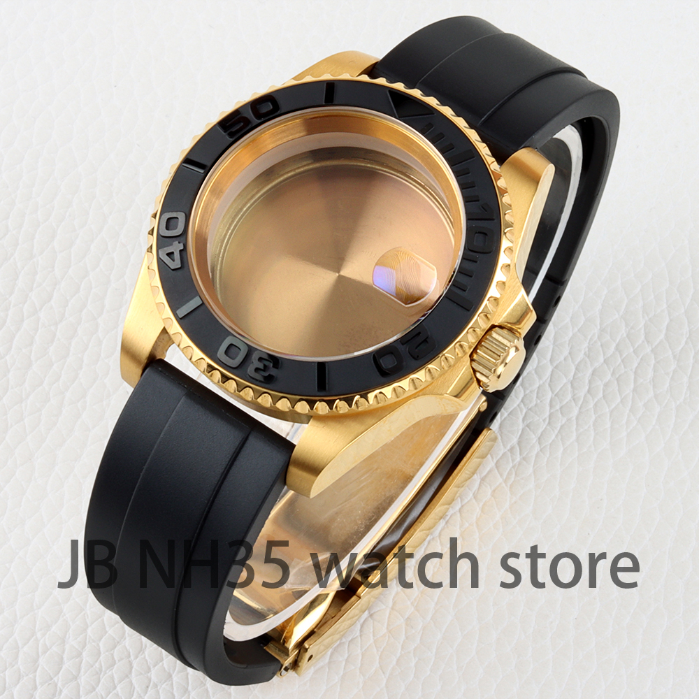 40mm NH35 Case and Rubber Stra - مراجعة Reel Case وسعره