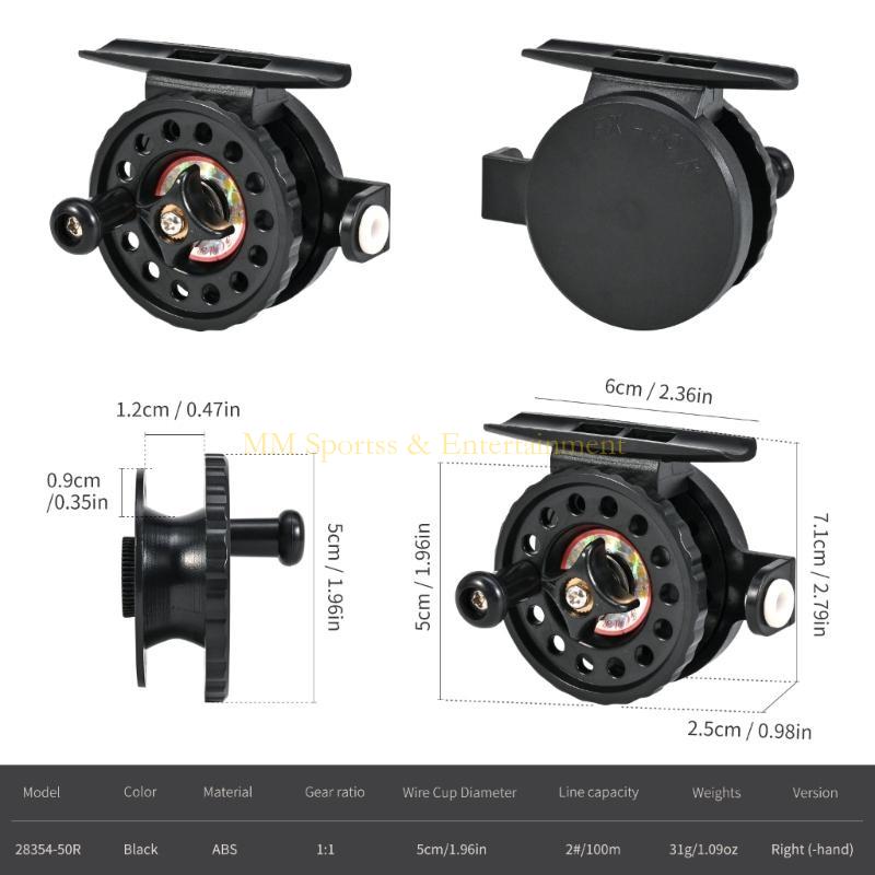 31BE 1 Set Fishing Rod With Fi - مراجعة Ice Fishing Reel وسعره