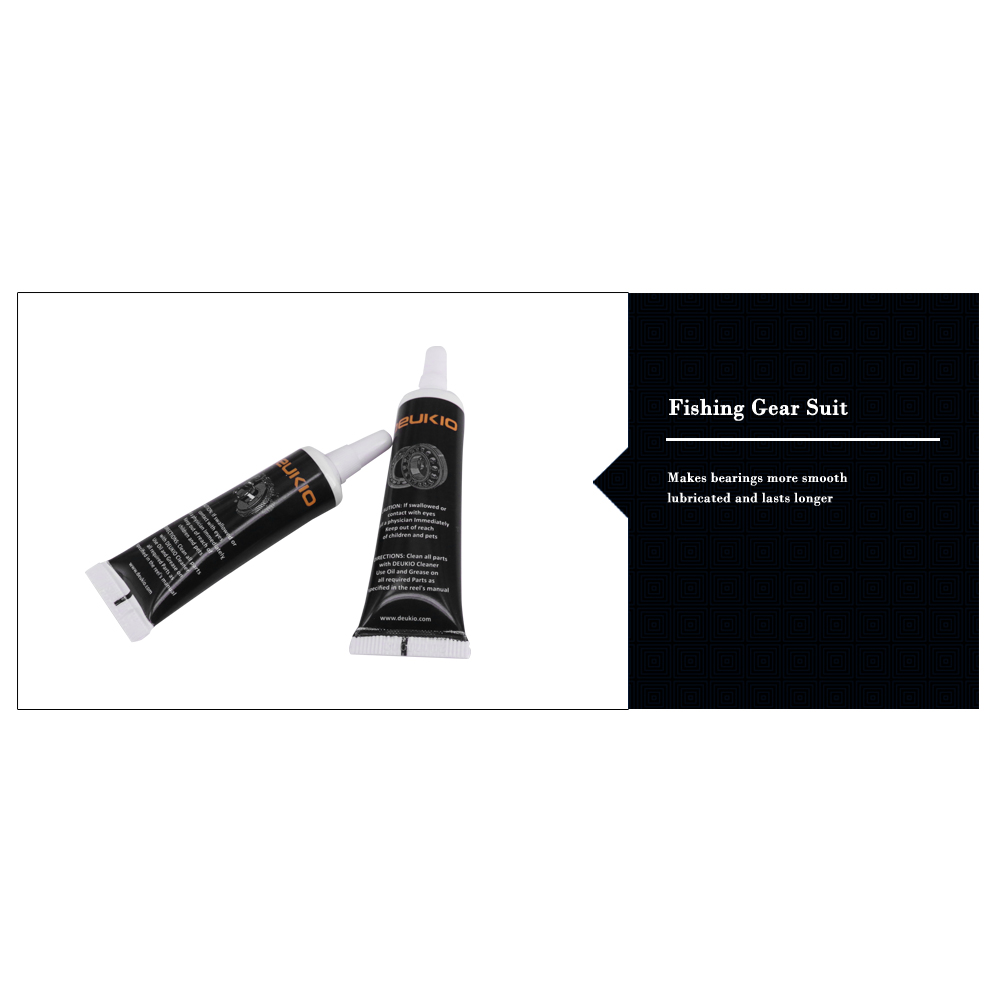 DEUKIO 2PCS/Set Fish Reel Oil  - مراجعة Reel Lubricant وسعره