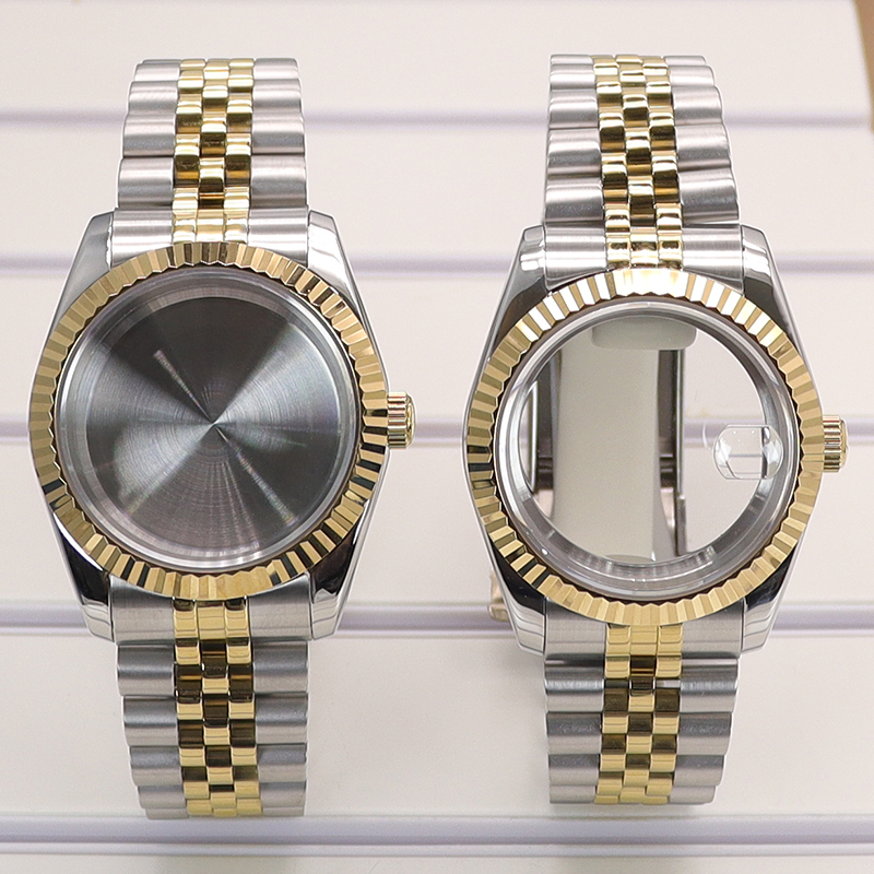 36mm/40mm Two-Tone Gold Watch  - مراجعة Reel Case وسعره