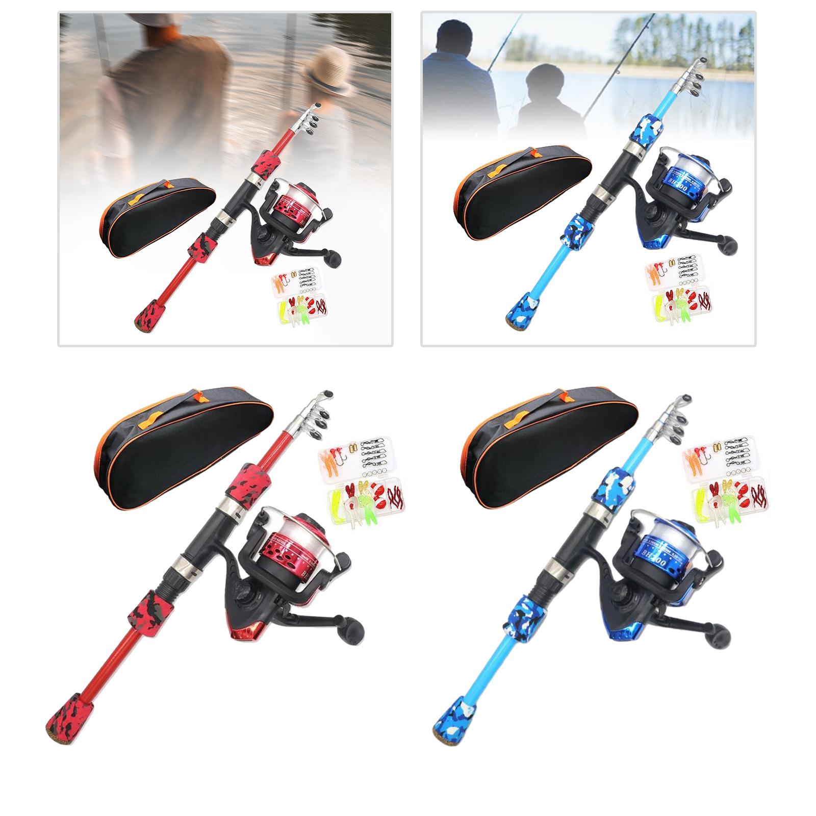 Kids Fishing Rod Set EVA Handl - مراجعة Reel Bag وسعره