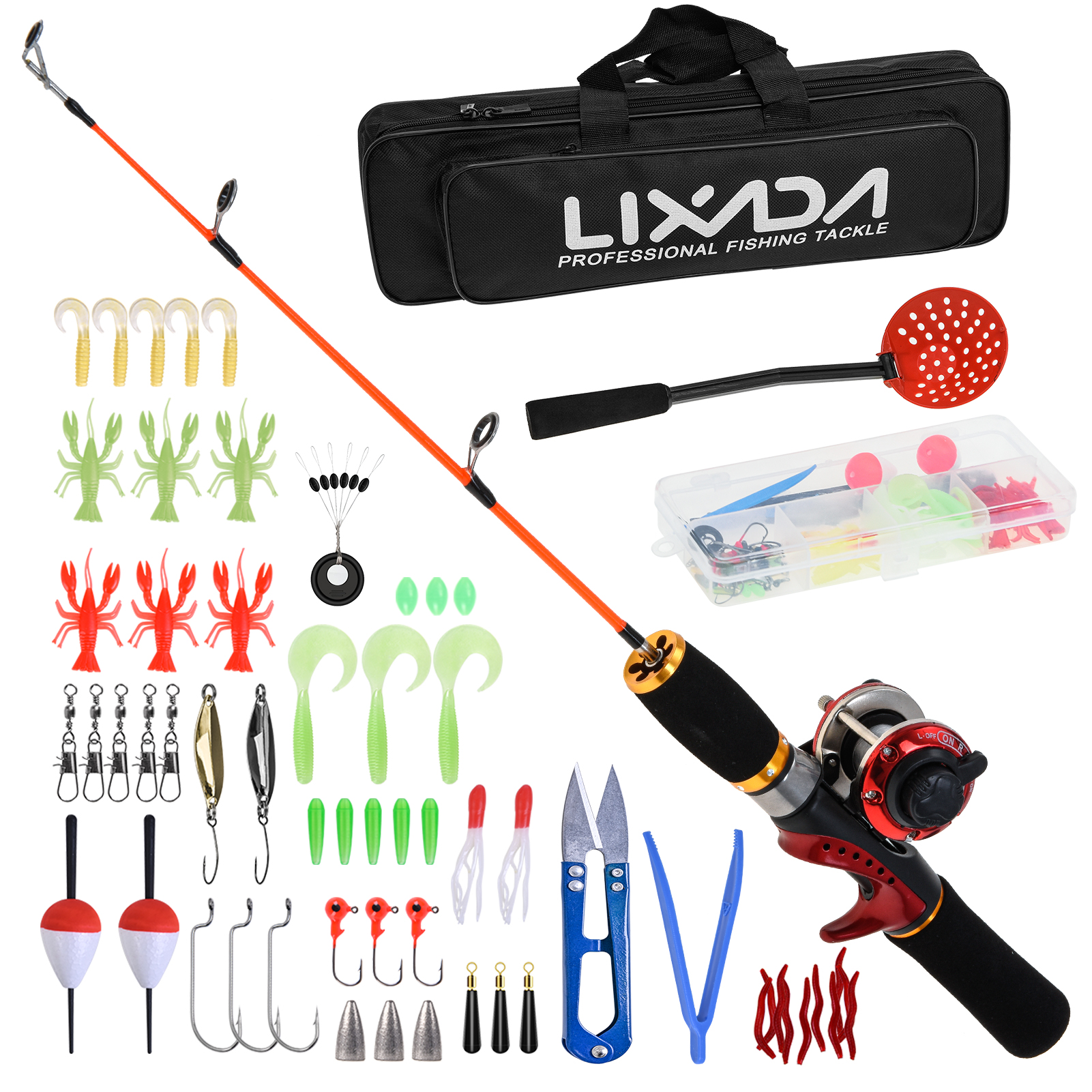 ice fishing tackle Ice Fishing - مراجعة Ice Fishing Reel وسعره