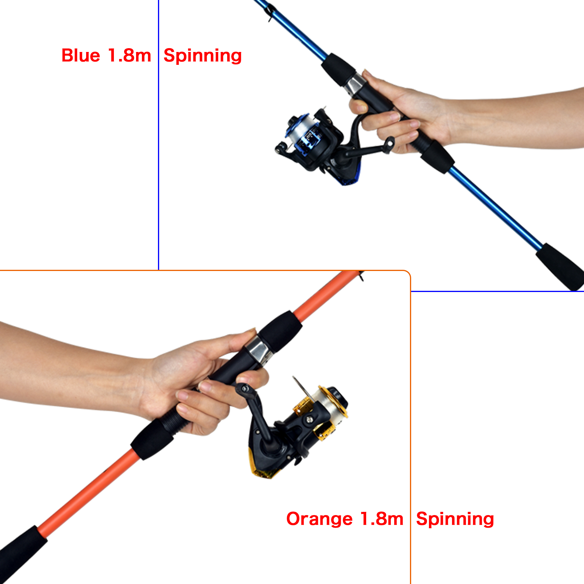 BIUTIFU Spinning Fishing Rod S - مراجعة Spincast Reel وسعره