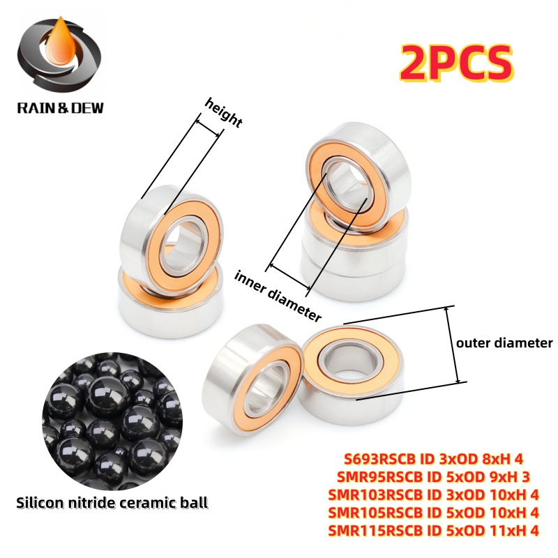 2PCS Miniature Ball Bearing 3x - مراجعة Baitcasting Reel وسعره