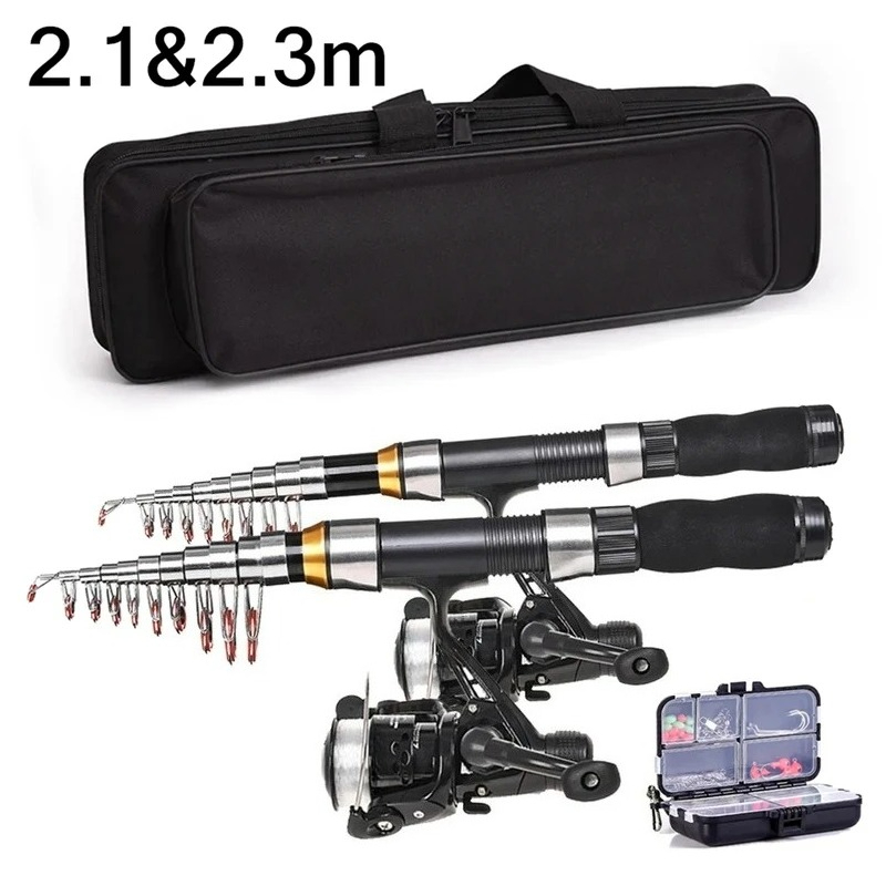 BRAVMAK 2.1/ 2.3 mTelescopic F - مراجعة Reel Bag وسعره