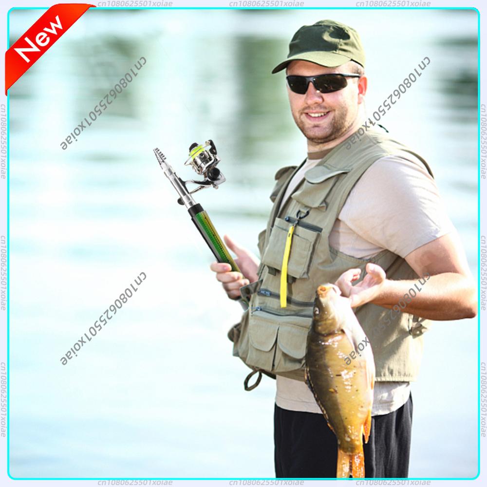 Portable Fish Shaped Fishing P - مراجعة Ice Fishing Reel وسعره